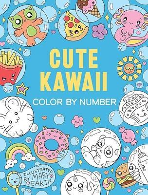 Cute Kawaii Color by Number - Mary Eakin