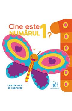 Coperta cărții 'Cine este numărul 1? Cartea mea cu surprize'