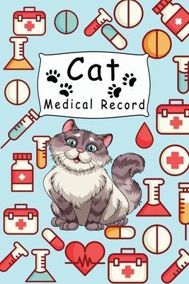 Cat Medical Record: Cute Cats Shots Record Card Kitten Vaccine Book, Vaccine Book Record Cats Medical Perfect Gift for Cat Owners and Love - 5sun Creations