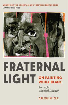Coperta cărții 'Fraternal Light: On Painting While Black - Arlene Keizer'