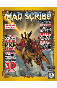 Coperta cărții 'Mad Scribe magazine issue #2 - Chris Miller'