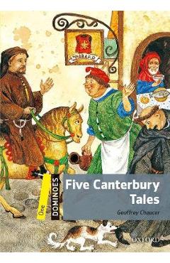 Poza produsului Five Canterbury Tales: Level 1: 400-Word Vocabulary Five Canterbury Tales - Geoffrey Chaucer