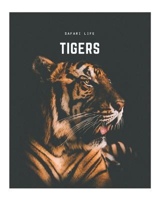 Tigers: A Decorative Book │ Perfect for Stacking on Coffee Tables & Bookshelves │ Customized Interior Design & Hom - Decora Book Co