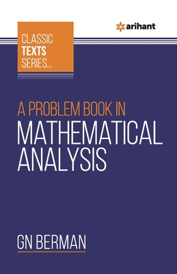 Coperta cărții 'A Problem Book In Mathematical Analysis - G. N. Berman'