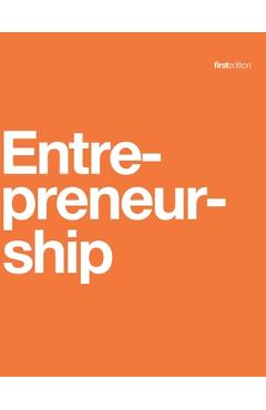 Coperta cărții 'Entrepreneurship 1st Edition (paperback, b&w) - Michael Laverty'