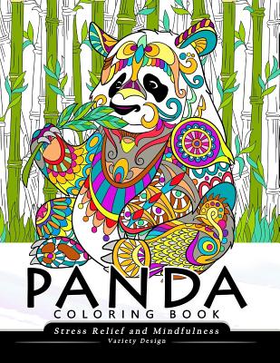 Panda Coloring Book: Stress-relief Coloring Book For Grown-ups, Adults (Animal Coloring Book) - Balloon Publishing