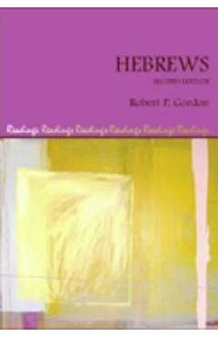 Poza produsului Hebrews, Second Edition - Robert P. Gordon