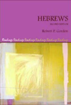 Coperta cărții 'Hebrews, Second Edition - Robert P. Gordon'