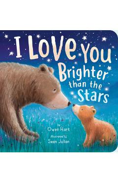 Coperta cărții 'I Love You Brighter Than the Stars - Owen Hart'