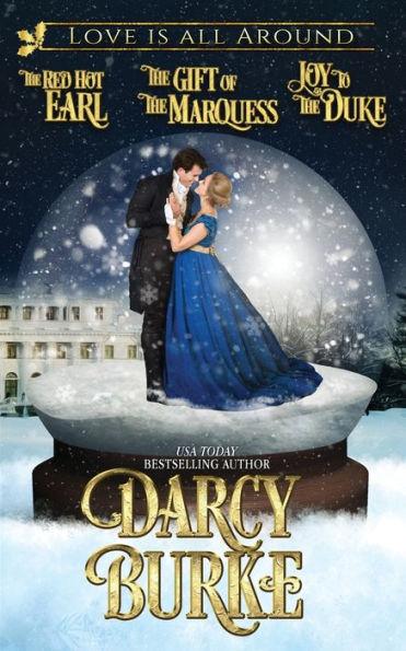 Coperta cărții 'Love is All Around Holiday Collection - Darcy Burke'