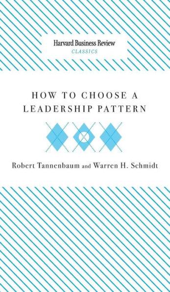 How to Choose a Leadership Pattern - Robert Tannenbaum