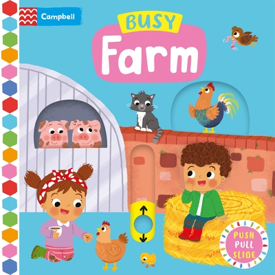Coperta cărții 'Busy Farm - Campbell Books'