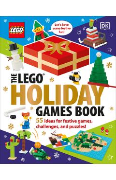 Coperta cărții 'The Lego Holiday Games Book - Dk'