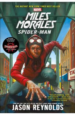 Coperta cărții 'Miles Morales: Spider-Man - Jason Reynolds'