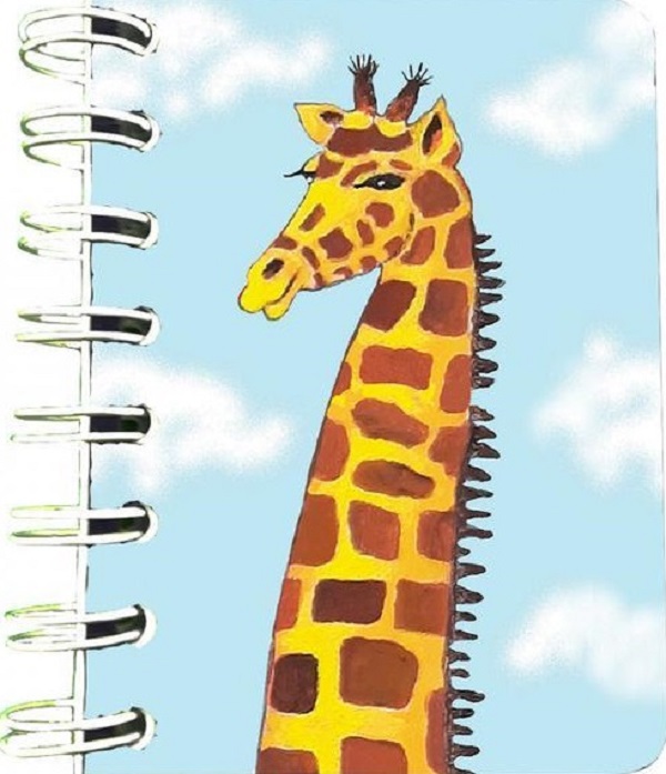 Carnet cu spirala: Girafa. Neliniat