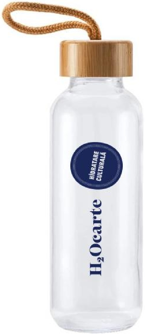 Sticla pentru apa - H2Ocarte - Hidratare culturala