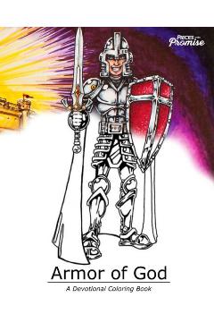 Coperta cărții 'Armor of God: A Devotional Coloring Book - Buffi A. Young'