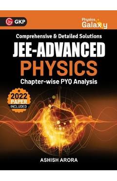 Coperta cărții 'Physics Galaxy 2023: JEE Advanced - Physics - Chapter wise PYQ Analysis by Ashish Arora - Ashish Arora'
