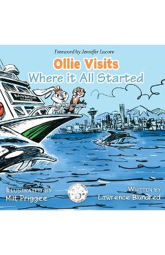 Coperta cărții 'Ollie Visits Where It All Started - Lawrence Blundred'