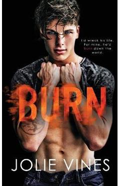 Coperta cărții 'Burn (Dark Island Scots, #4) - Jolie Vines'