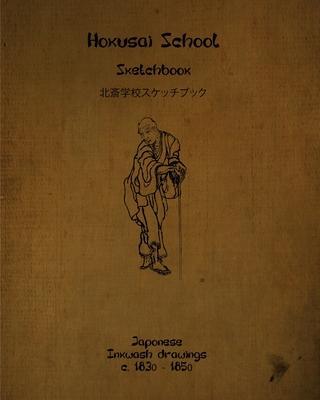 Hokusai School Sketchbook: Japanese Inkwash Drawings c .1830 - 1850 - Art Anthology Australia