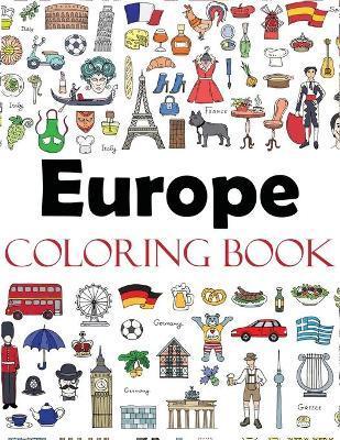 Europe Coloring Book - Dylanna Press