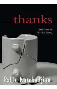 Coperta cărții 'Thanks - Pablo Katchadjian'