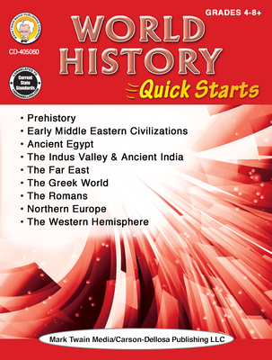 World History Quick Starts Workbook, Grades 4 - 12 - Wendi Silvano