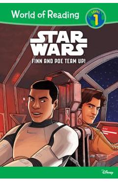 Coperta cărții 'Star Wars: Finn and Poe Team Up! - Nate Millici'