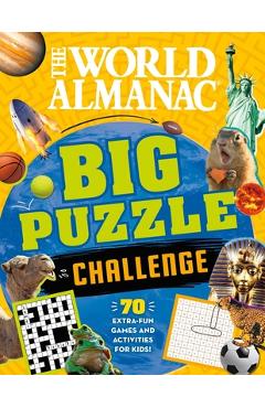 Coperta cărții 'The World Almanac Big Puzzle Challenge - World Almanac Kids(tm)'