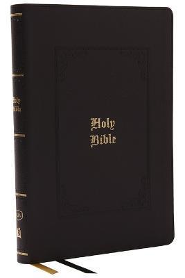 KJV Bible, Giant Print Thinline Bible, Vintage Series, Leathersoft, Black, Red Letter, Comfort Print: King James Version - Thomas Nelson