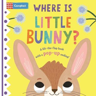 Where Is Little Bunny?: The Lift-The-Flap Book with a Pop-Up Ending! - Campbell Books