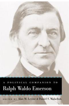 Coperta cărții 'A Political Companion to Ralph Waldo Emerson - Alan M. Levine'
