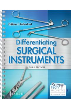 Coperta cărții 'Differentiating Surgical Instruments - Colleen J. Rutherford'