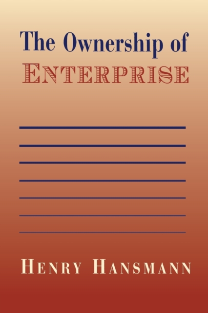 The Ownership of Enterprise - Henry Hansmann