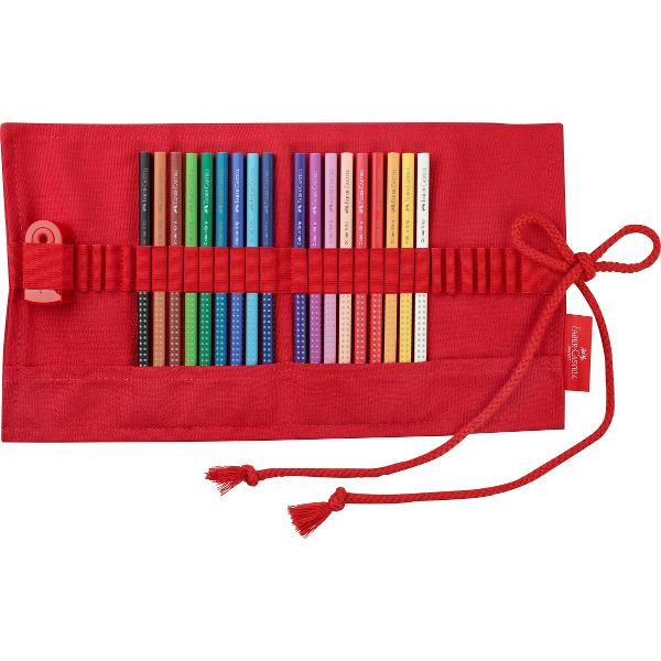 Roll up creioane colorate 18 culori + ascutitoare
