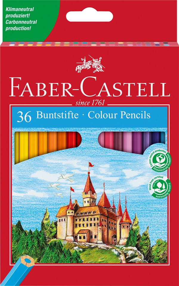 Creioane colorate 36 culori