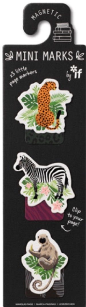 Set semne de carte mini magnetice: Animals