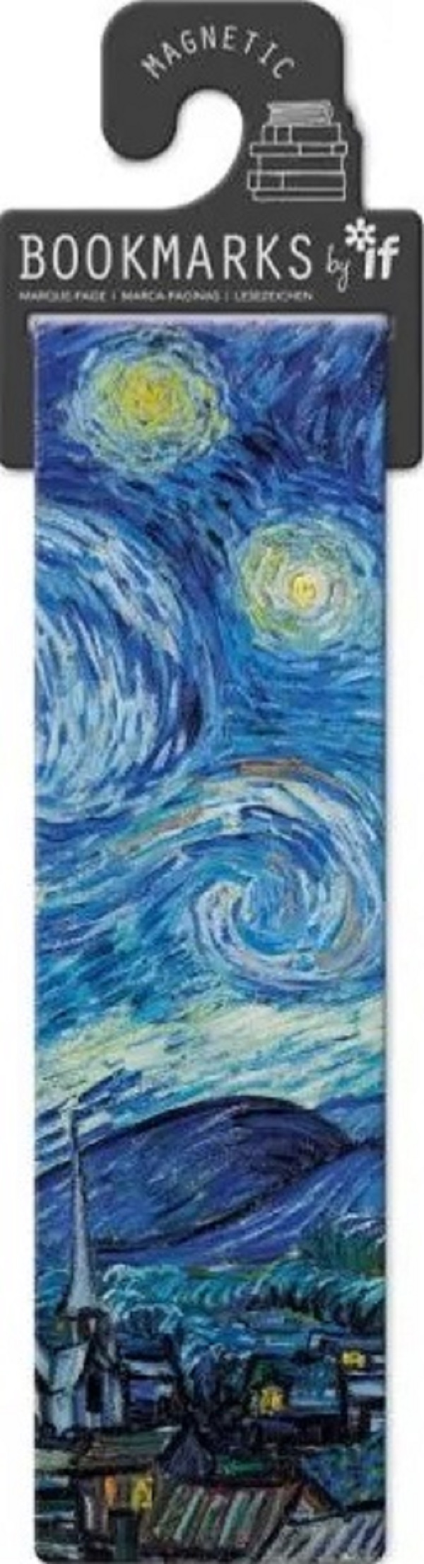 Semn de carte magnetic: The Starry Night