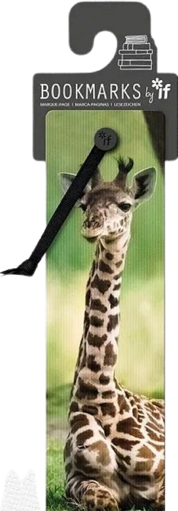 Semn de carte 3D: Girafa