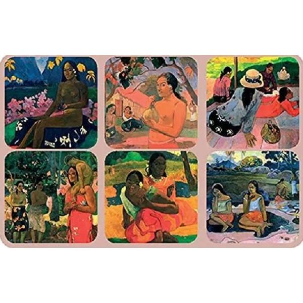 Set 6 suporturi pahare: Paul Gauguin