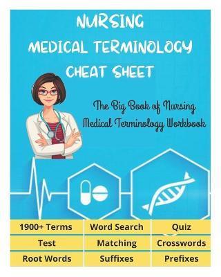 NURSING MEDICAL TERMINOLOGY CHEAT SHEET - The Big Book of Nursing Medical Terminology Workbook - 1900+ Terms, Prefixes, Suffixes, Root Words, Word Sea - David Fletcher