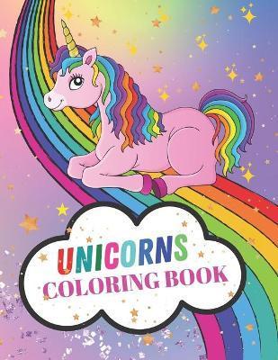 Unicorn Coloring Book: 8.5