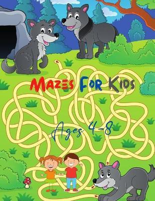 Mazes for kids ages 4-8: Easy activity mazes book - Mk El Nadi