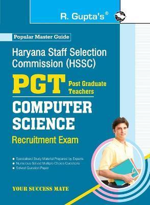 Coperta cărții 'Haryana Staff Selection Commission (HSSC): PGT Computer Science Recruitmet Exam Guide - Rph Editorial Board'