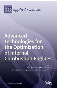 Coperta cărții 'Advanced Technologies for the Optimization of Internal Combustion Engines - Cinzia Tornatore'