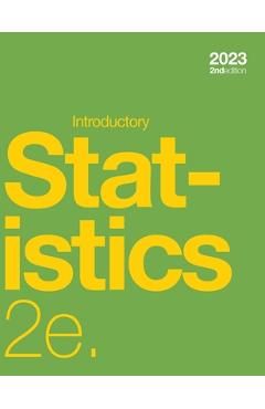 Poza produsului Introductory Statistics (paperback, b&w) - Barbara Illowsky
