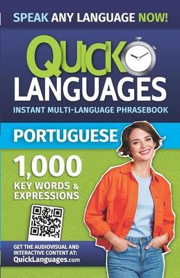 Quick Languages - English-Portuguese Phrasebook / Livro de frases inglês-português - American Book Group