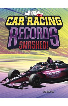 Coperta cărții 'Car Racing Records Smashed! - Brendan Flynn'