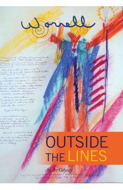 Coperta cărții 'Outside the Lines: An Art Odyssey - Bill Worrell'